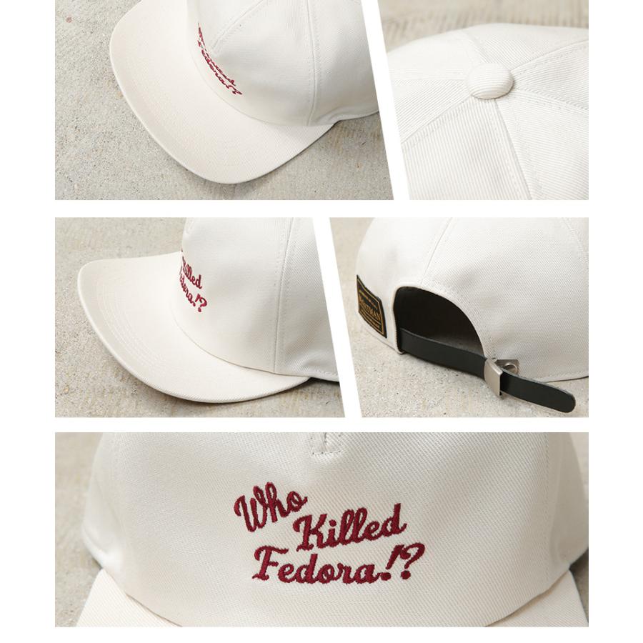 Mr.FATMAN ミスターファットマン 5262004 EMBROIDERY FLIP CAP エン