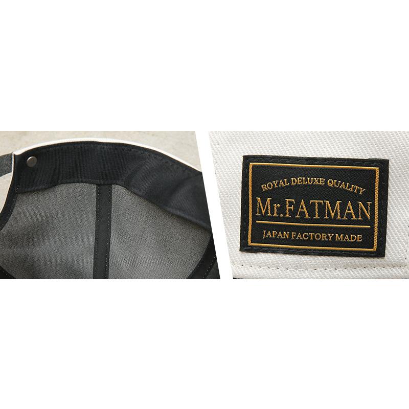 Mr.FATMAN ミスターファットマン 5262004 EMBROIDERY FLIP CAP エン