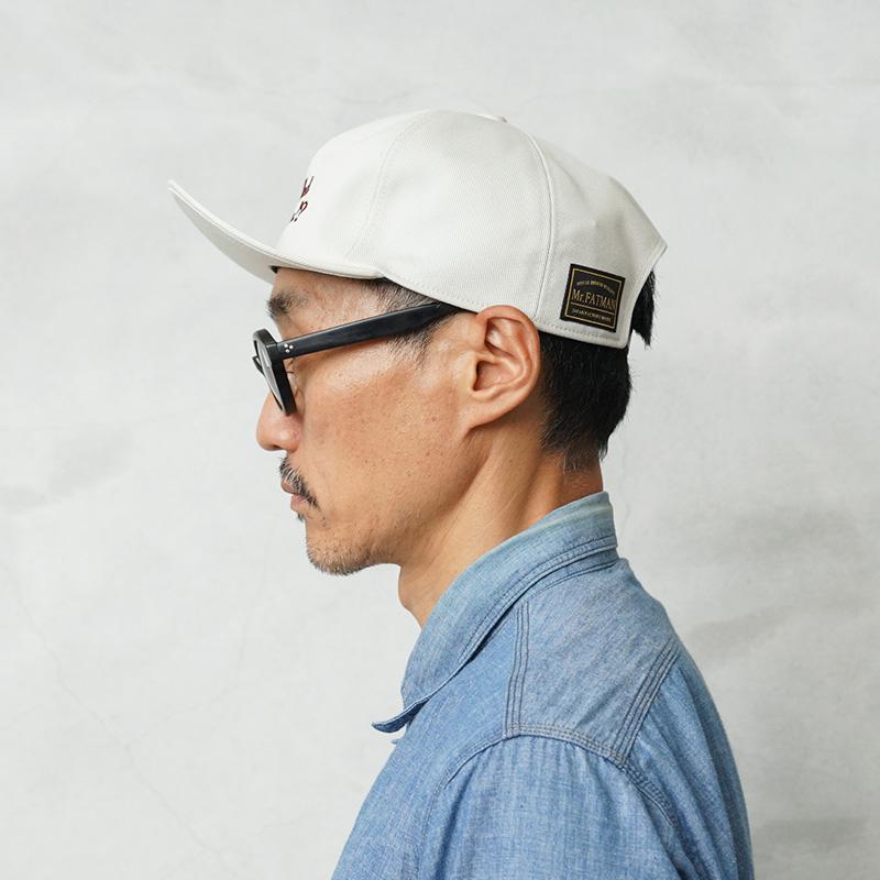 Mr.FATMAN ミスターファットマン 5262004 EMBROIDERY FLIP CAP エン