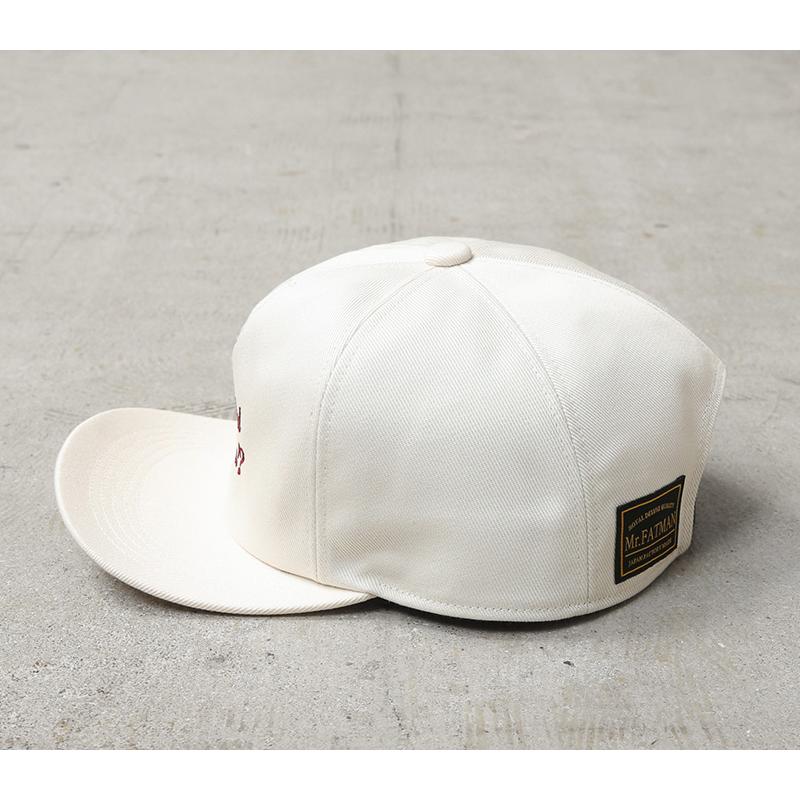 Mr.FATMAN ミスターファットマン 5262004 EMBROIDERY FLIP CAP エン