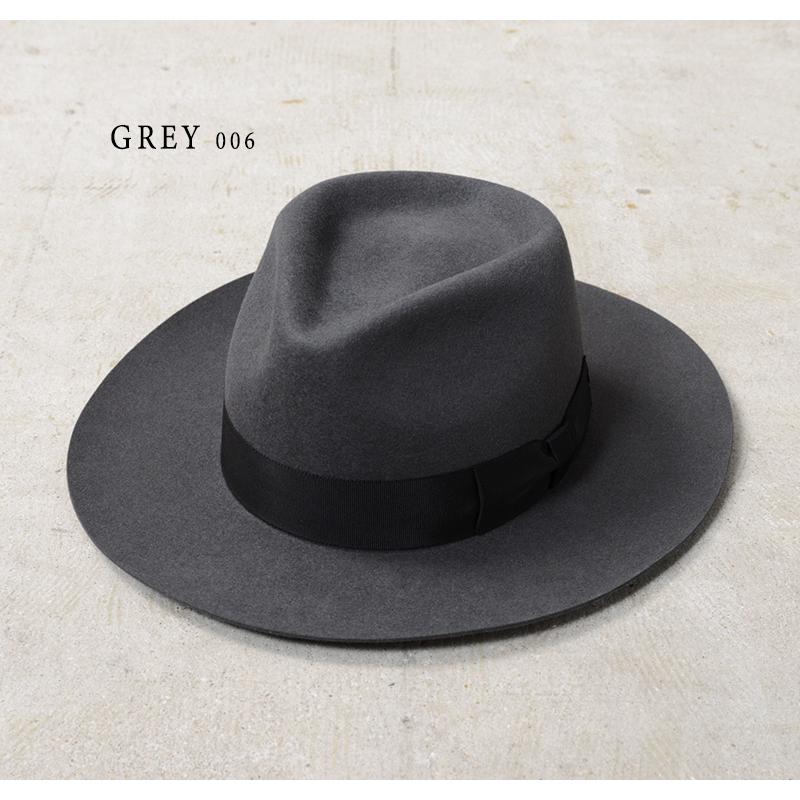 【ミスターファットマン】Mr.FATMAN ハット グレー Mr.FATMAN ミスターファットマン 6254002 BIRDSEYE RABBIT ラビット