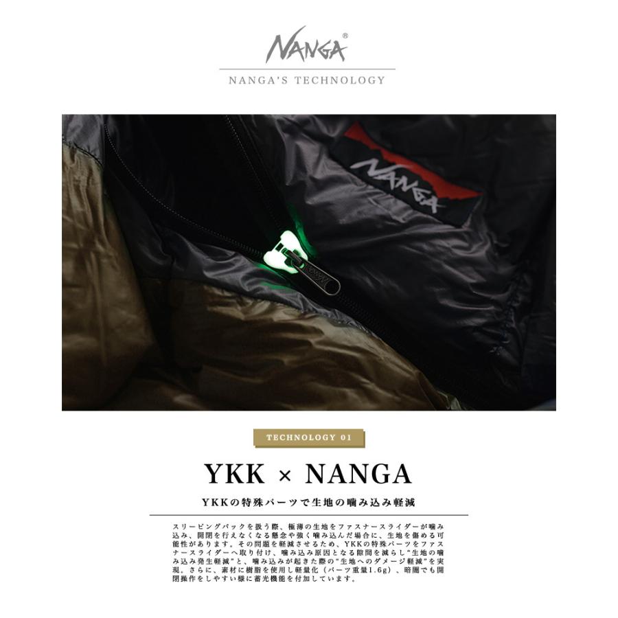 NANGA ナンガ MOUNTAIN LODGE BAG 200 スリーピングバッグ NANGA ナンガ MOUNTAIN LODGE BAG 200 スリーピングバッグ