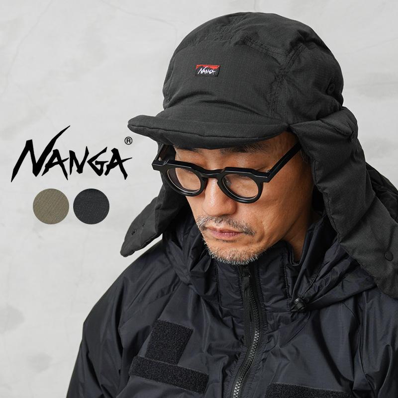 NANGA（ナンガ） NA2441-3B101-A HINOC RIPSTOP DOWN EAR FLAP CAP