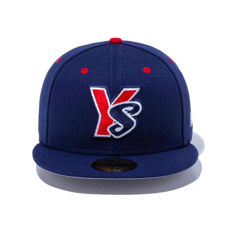 ヤクルトスワローズキャップクラッシックニューエラ7と3/4サイズ調整不可