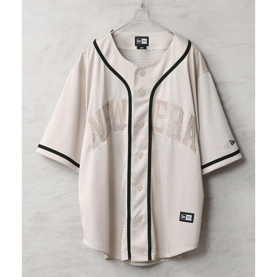 NEW ERA（ニューエラ） メッシュ ベースボールシャツ ストリート 26SS