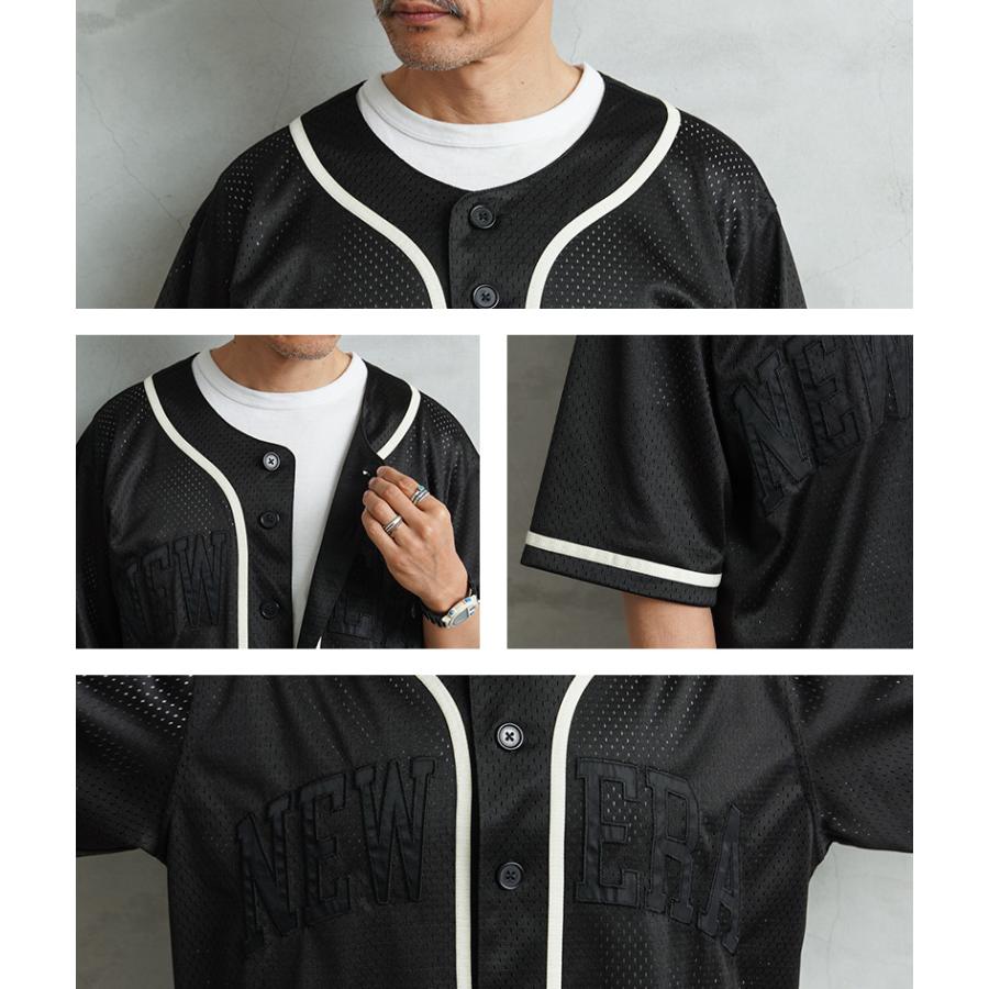 NEW ERA（ニューエラ） メッシュ ベースボールシャツ ストリート 26SS
