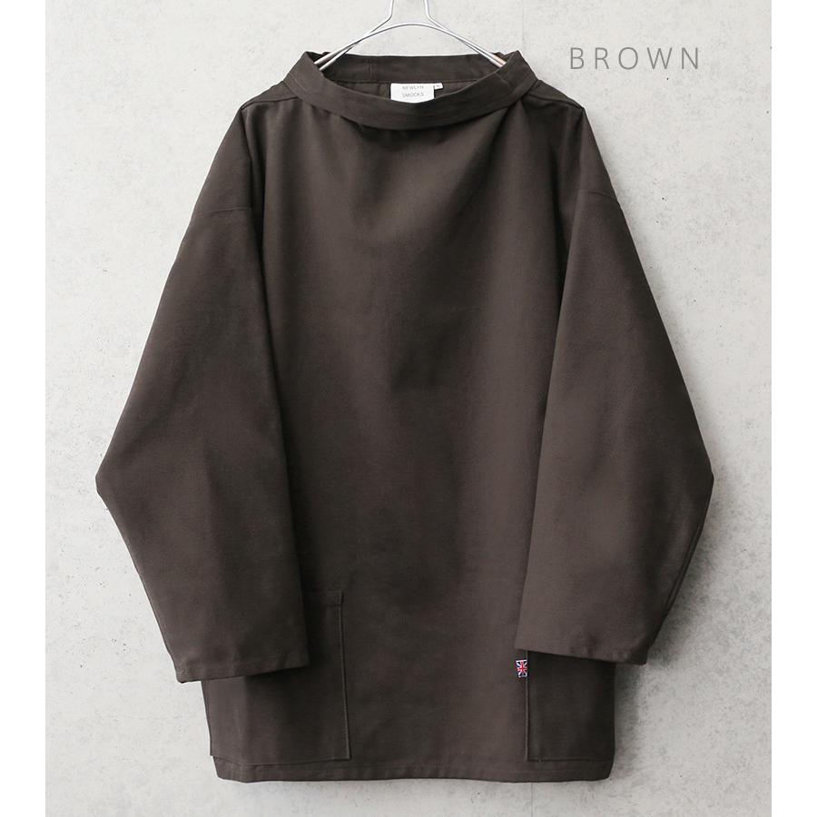 Newlyn Smocks ニューリンスモック フィッシャーマンズ スモック ラウンドネック MADE IN UK プルオーバーシャツ イギリス製 英国製 長袖 漁師【T】｜waiper｜09