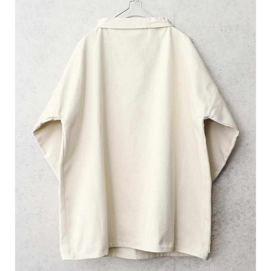 Newlyn Smocks ニューリンスモック フィッシャーマンズ スモック ラウンドネック MADE IN UK プルオーバーシャツ イギリス製 英国製 長袖 漁師【T】｜waiper｜15