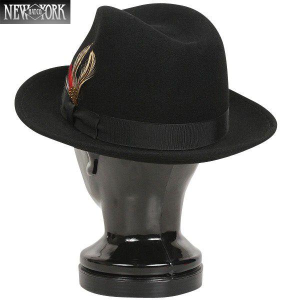 New York Hat ニューヨークハット 5319 LITE FELT FEDORA ハット 