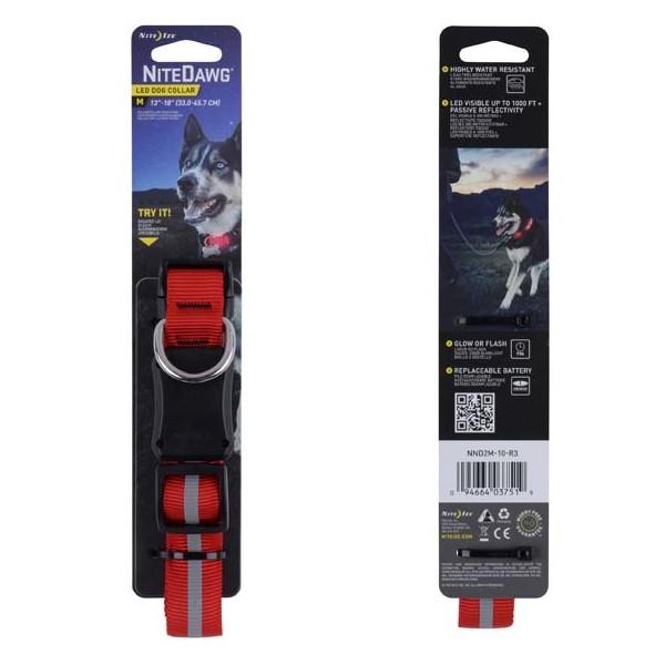NITE IZE（ナイトアイズ） LIGHT UP DOG COLLAR ライトアップ ドッグ