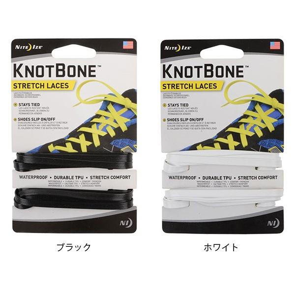 NITE IZE ナイトアイズ KNOT BONE STRETCH SHOE LACE ノットボーンストレッチシューレース 靴紐 靴ひも トレーニングシューズ シューレス ブランド【T】｜waiper｜03