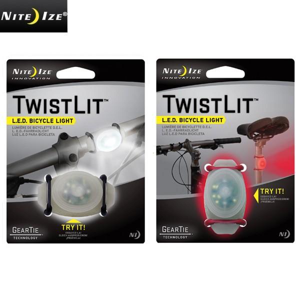 NITE IZE ナイトアイズ TWIST LIT ツイストリット ブランド 自転車 フラッシュライト 取り外し可能 照明 アイデアグッズ 便利グッズ【T】｜waiper