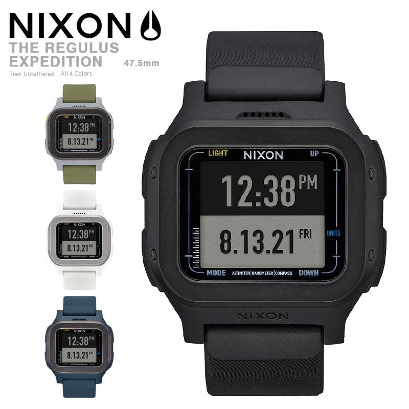 【国内正規販売】NIXON ニクソン A1324 Regulus Expedition リストウォッチ（腕時計） レグルス エクスペディション メンズ レディース ブランド【Sx】【T】｜waiper