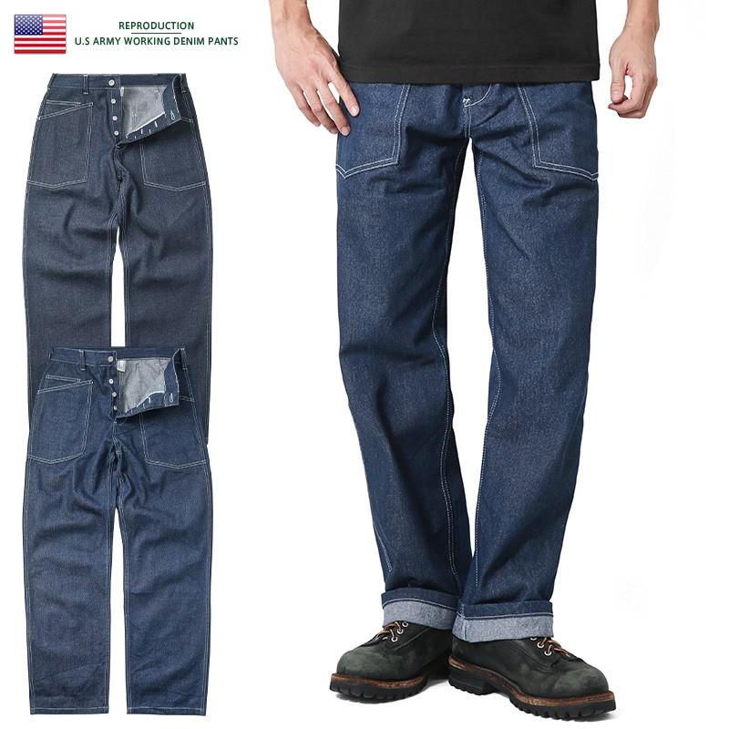 MILITARY 新品 米軍 U.S.ARMY WORKING DENIM パンツ メンズ MILITARY 新品 米軍 U.S.ARMY WORKING DENIM パンツ メンズ