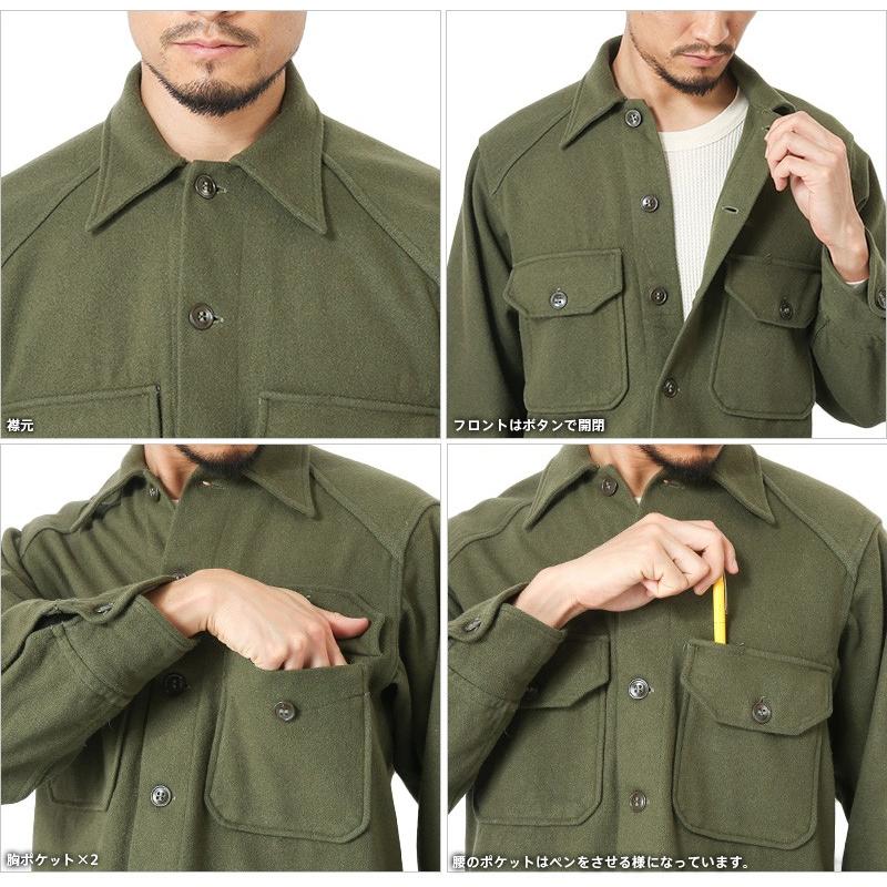 MILITARY 実物 USED 米軍 ヴィンテージ ウールシャツ OG-108 MILITARY 実物 USED 米軍 ヴィンテージ ウールシャツ OG-108