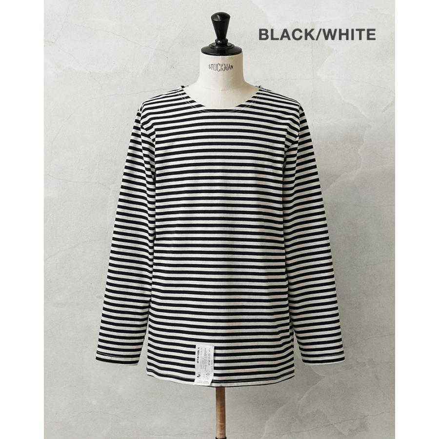 ロシア軍 放出 ボーダー 長袖 L ブラック 未使用 デッドストック 綿 コットン 露軍 ミリタリーウェア 軍モノ ミリタリーシャツ 黒 MILITARY（ミリタリー） 実物 新品 デッドストック ロシア軍 ボーダー