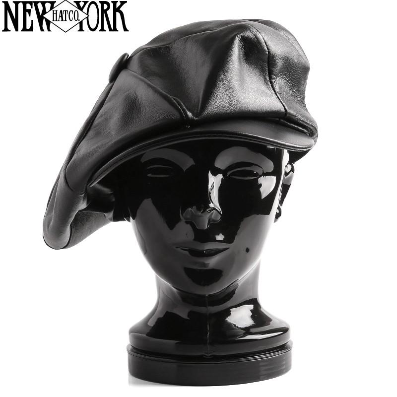 ショッピング大セール NEW YORK HAT LAMBSKIN BIG APPLE キャスケット