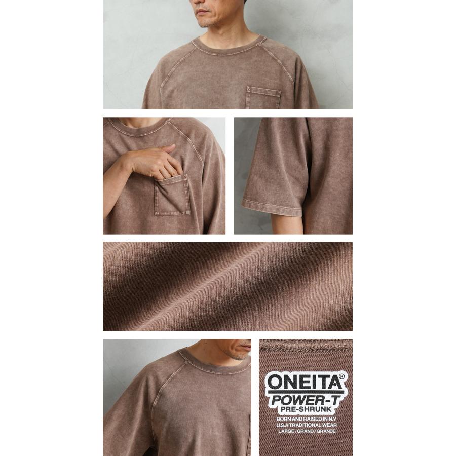 ONEITA オニータ 2622-014ON POWER-T CHEMICAL WASH ヘビーウェイト