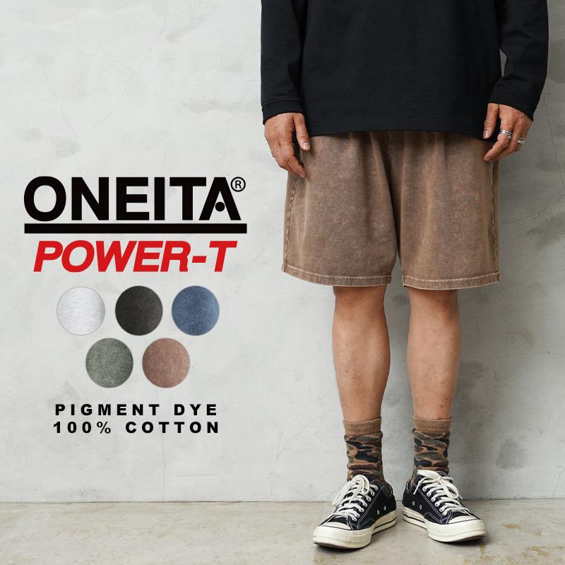 ONEITA オニータ 2622-015ON POWER-T CHEMICAL WASH ショートパンツ