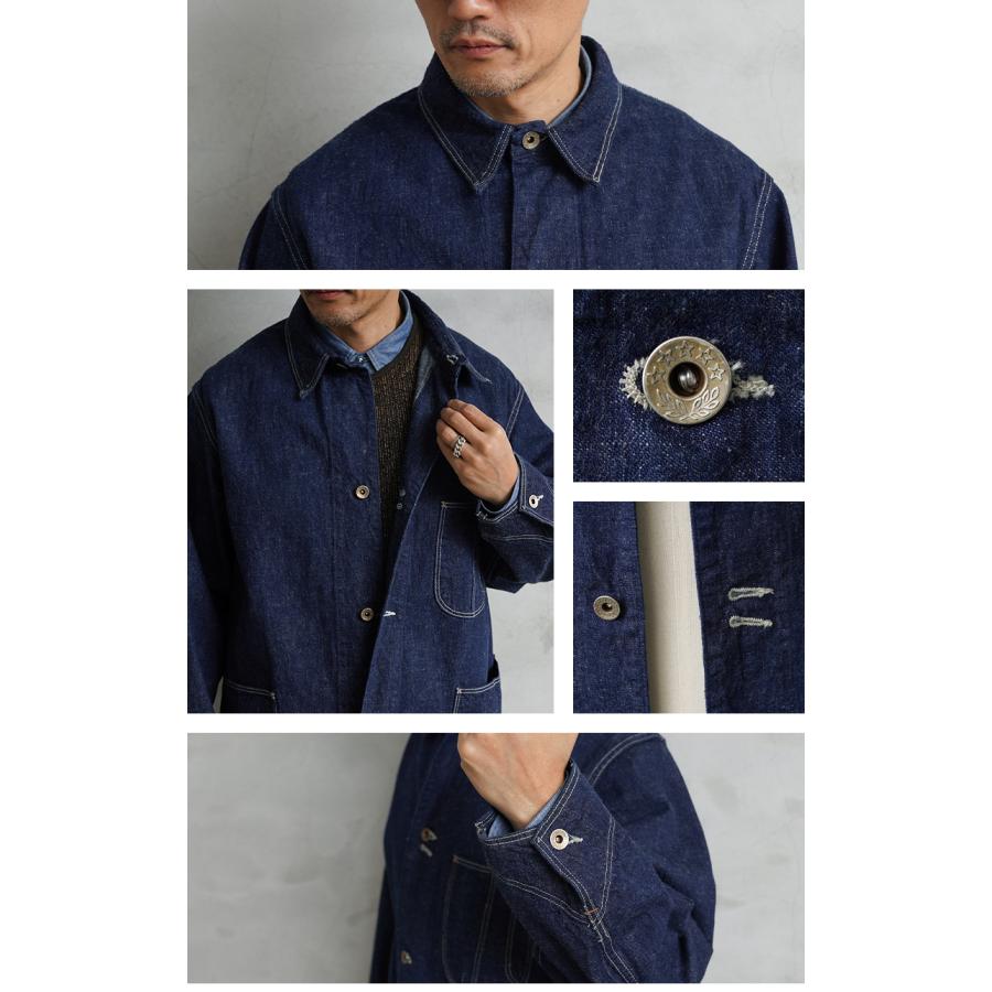 orSlow オアスロウ 01-6150 1940’S COVERALL カバーオールジャケット 日本製 デニムジャケット ジージャン Gジャン アメカジ ブランド【クーポン対象外】【T】｜waiper｜09