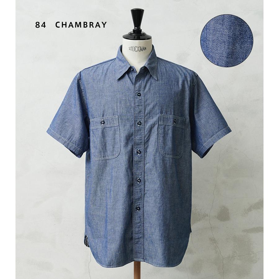 orSlow（オアスロウ） 01-V8170 CHAMBRAY WORK SHIRTS S/S