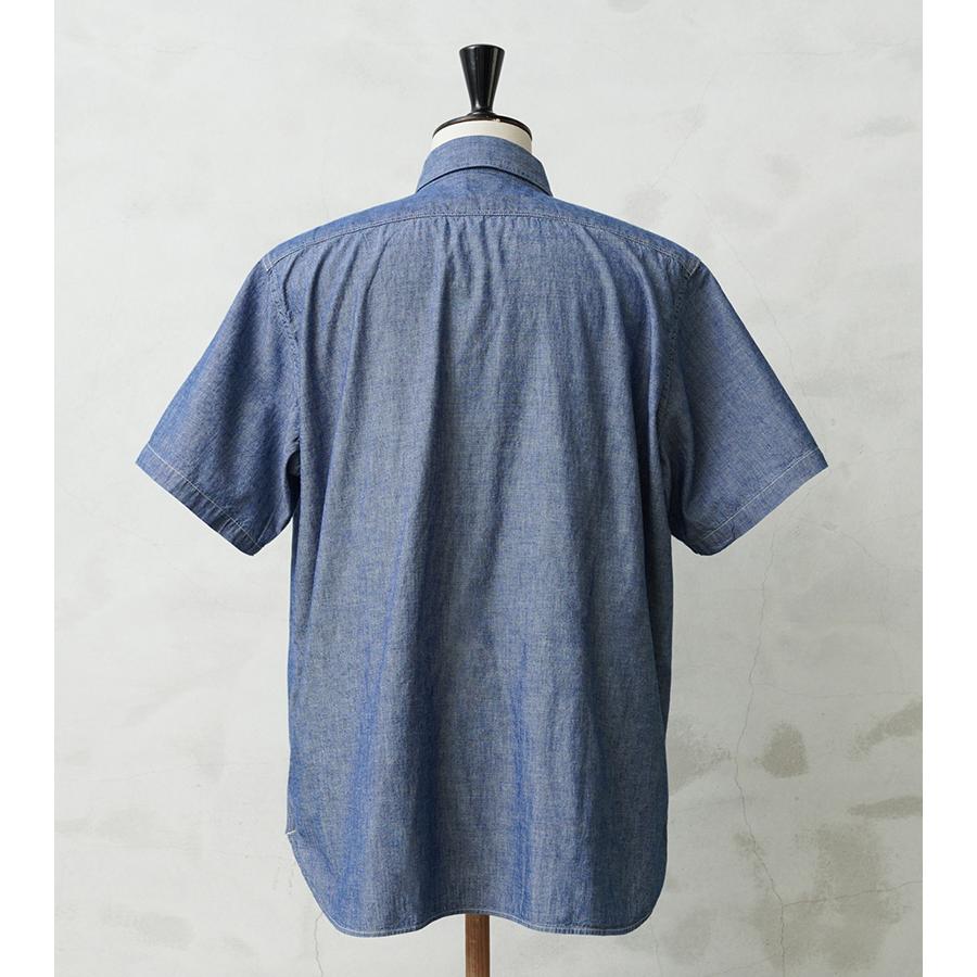 orSlow（オアスロウ） 01-V8170 CHAMBRAY WORK SHIRTS S/S