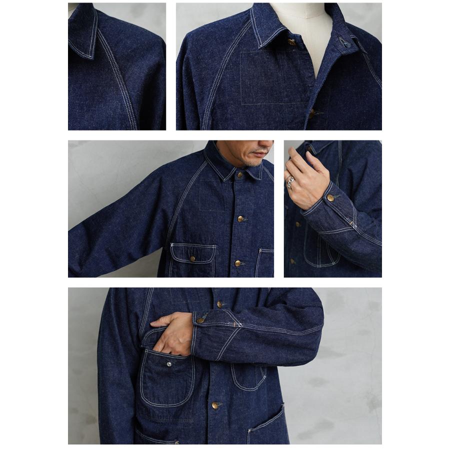 orSlow オアスロウ 03-6140 1950’S COVERALL カバーオールジャケット 日本製 デニムジャケット ジージャン Gジャン アメカジ ブランド【クーポン対象外】【T】 orSlow オアスロウ 03-6140 1950’S COVERALL カバーオールジャケット 日本製 デニムジャケット ジージャン Gジャン アメカジ ブランド【クーポン対象外】【T】