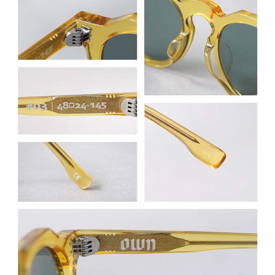オウン OWN OW-03YL-GRN #03 YELLOW / GREEN ボストンタイプ オウン OWN OW-03YL-GRN #03 YELLOW / GREEN ボストンタイプ