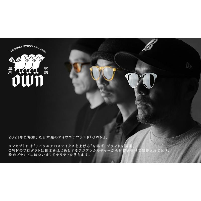 オウン OWN OW-08BK-GRN #08 BLACK / GREEN ブロータイプ ブラック