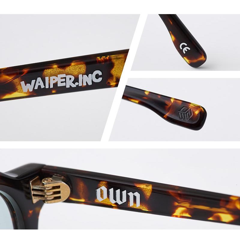 OWN×WAIPER サングラス OW-09TT-LGRN-W オウン　ワイパー オウン WAIPER EXCLUSIVE OWN OW-09TT-LGRN-W #09 TORTOISE / L