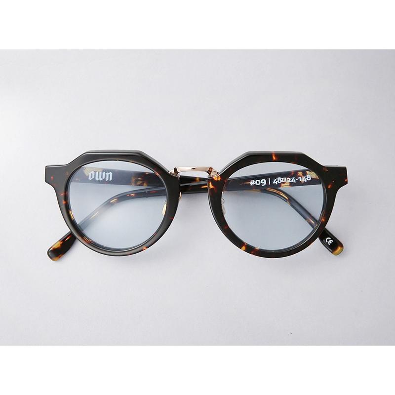 オウン OWN OW-09TT-SMBL #09 TORTOISE / SMOKEY BLUE ボストン