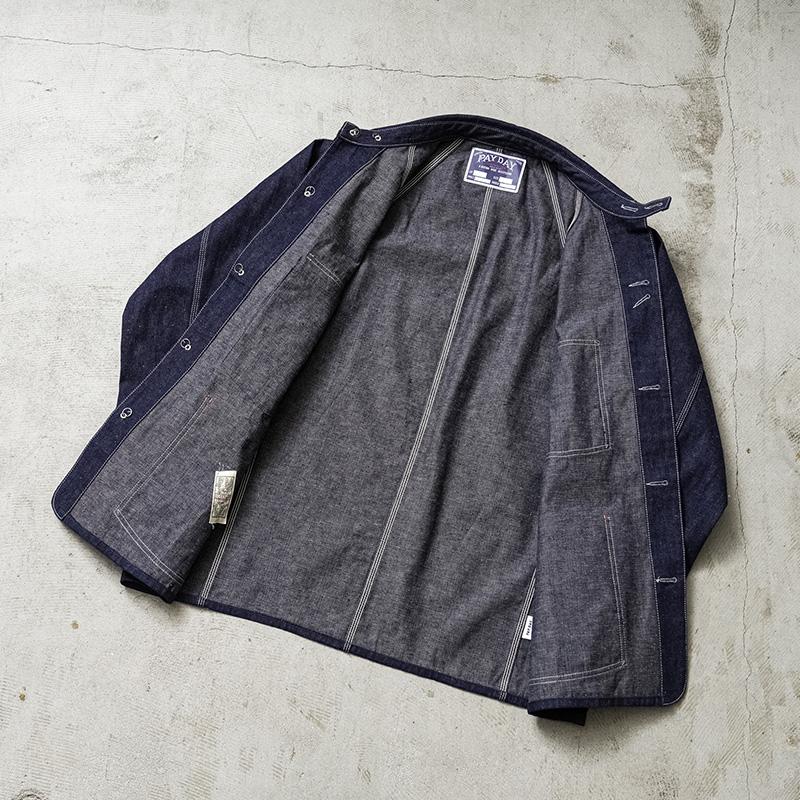PAYDAY ペイデイ PD28-CA-5 PAYDAY 30's CHINSTRAP COVERALL デニム カバーオール ジャケット 日本製【クーポン対象外】【T】の画像