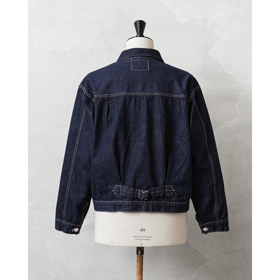 PENNEY’S FOREMOST PF25S001OW 40S PLEATS JACKET 1ST ONE WASH プリーツ デニムジャケット ワンウォッシュ MADE IN USA【クーポン対象外】【T】の画像