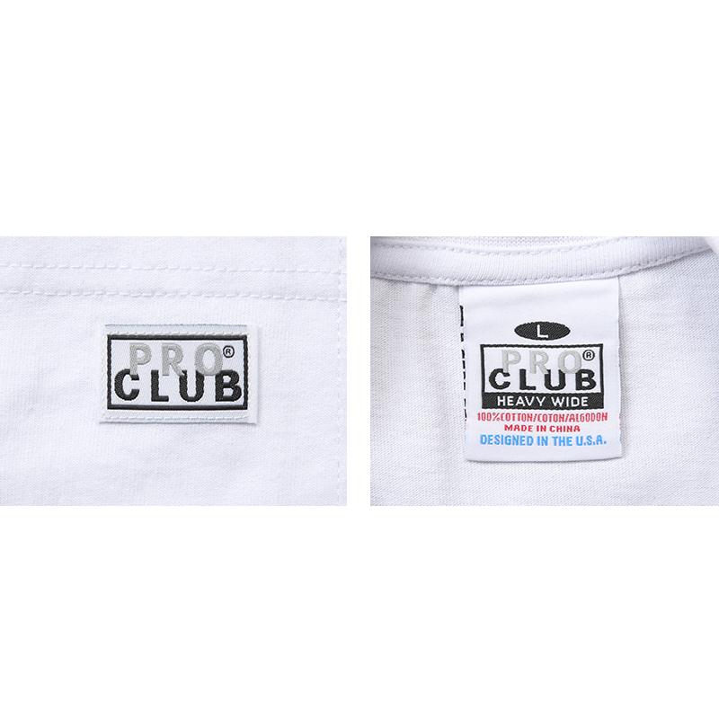 PRO CLUB（プロクラブ） 51PC0705 HEAVY WIDE POCKET TEE ヘビーワイド