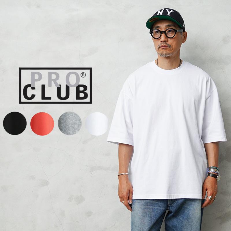 PRO CLUB（プロクラブ） 61PC0702 SOFT WIDE TAPERED SLEEVE TEE
