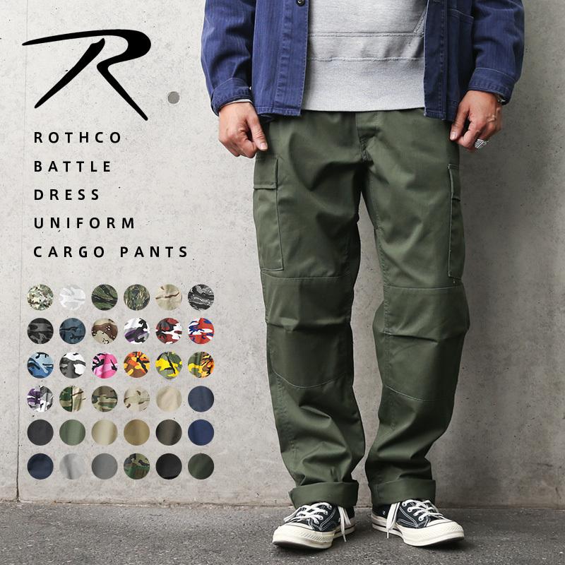 Rothco ロスコ u カーゴパンツ Solid Basic Camo メンズ ミリタリーパンツ 軍パン ワイド 太め ブランド 迷彩 カモ柄 T R u 16 ミリタリーショップwaiper 通販 Yahoo ショッピング