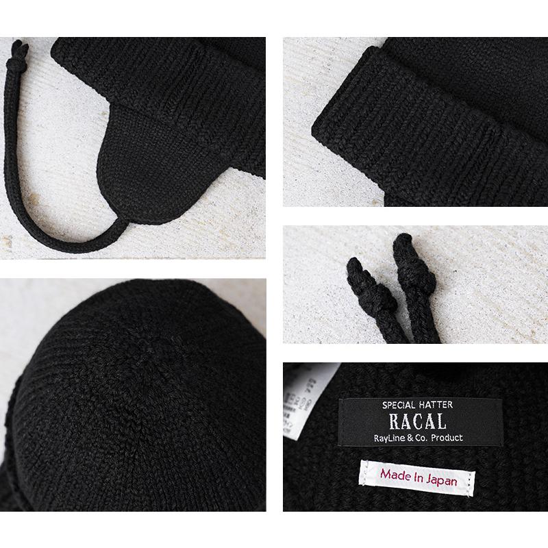 RACAL（ラカル） RL-21-1179 Ear knit watch イヤーフラップ ニット