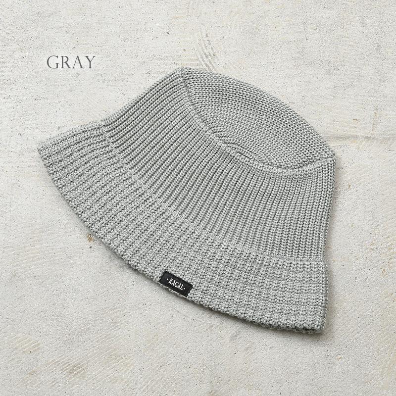 RACAL（ラカル） RL-23-1300 Knit Bucket Hat ニット バケットハット