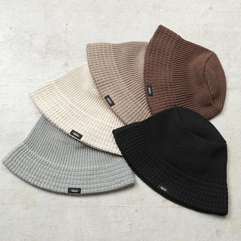 RACAL（ラカル） RL-23-1300 Knit Bucket Hat ニット バケットハット
