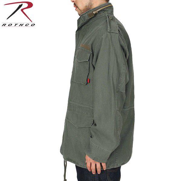 ROTHCO ロスコ VINTAGE M-65ジャケット OD フィールドジャケット ROTHCO ロスコ VINTAGE M-65ジャケット OD フィールドジャケット