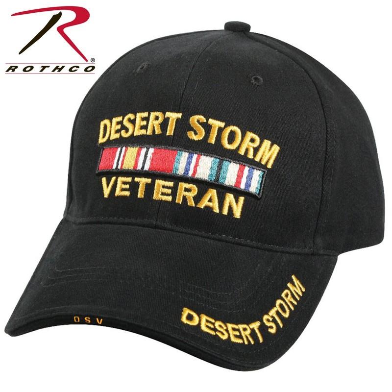 ROTHCO ロスコ Deluxe Low Profile Cap -Desert Storm Vet メンズ レディース ミリタリーキャップ 帽子 アメリカ 米軍 アメリカ軍 ブランド 【9323】【T】｜waiper