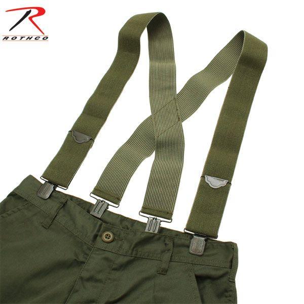 Rothco ロスコ Camo Pants Suspenders パンツ サスペンダー メンズ レディース 無地 おしゃれ ブランド T Rog ミリタリーショップwaiper 通販 Yahoo ショッピング