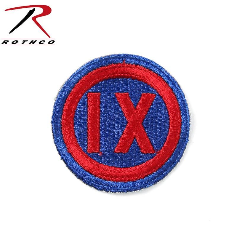 ROTHCO ロスコ 72147 9TH CORPS パッチ ワッペン ベルクロタイプ ROTHCO ロスコ 72147 9TH CORPS パッチ ワッペン ベルクロタイプ