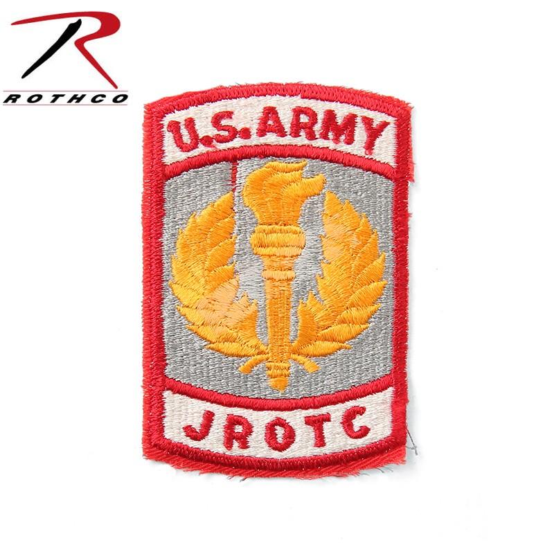 ROTHCO ロスコ 72148 US ARMY JROTC パッチ ワッペン ベルクロタイプ マジックテープ 刺繍 ミリタリー ブランド【T】｜waiper