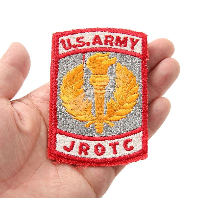 パッチ、ワッペン ROTHCO（ロスコ） 72148 US ARMY JROTC パッチ ワッペン ベルクロ