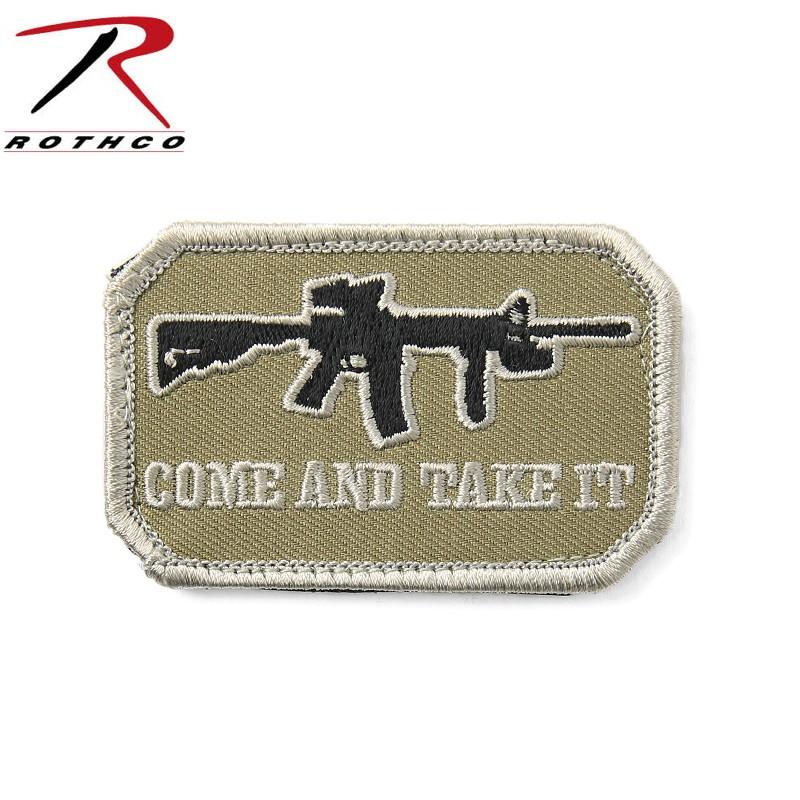 ROTHCO ロスコ 72196 COME AND TAKE IT パッチ ワッペン ROTHCO ロスコ 72196 COME AND TAKE IT パッチ ワッペン