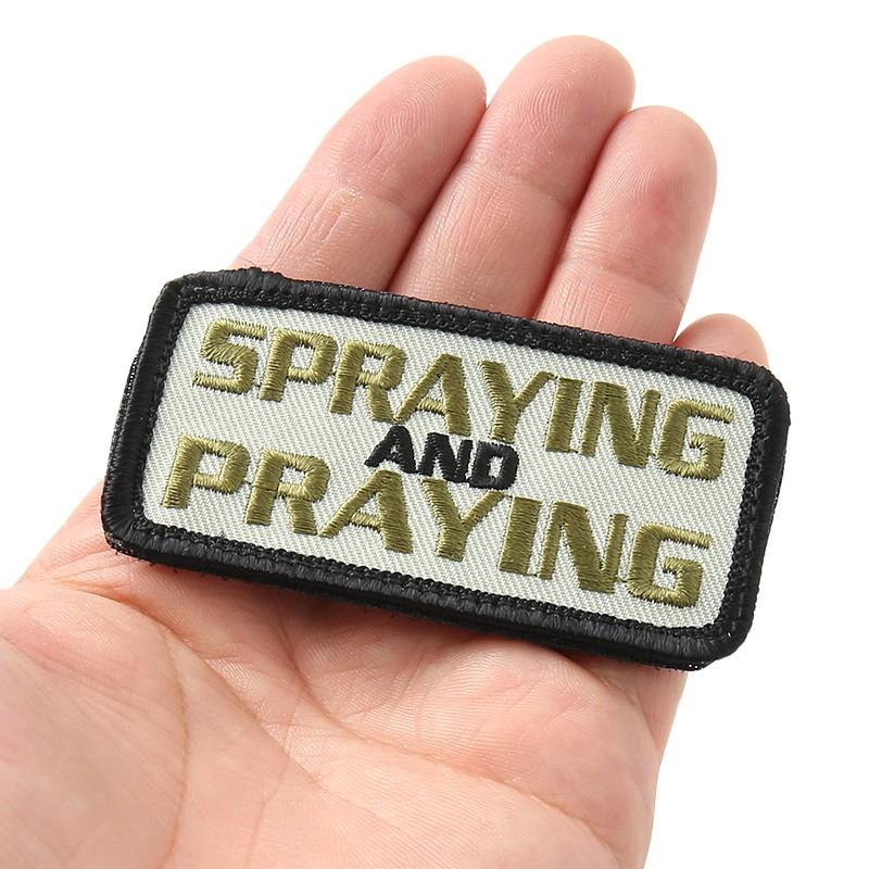 ROTHCO（ロスコ） 72193 SPRAYING AND PRAYING パッチ ワッペン