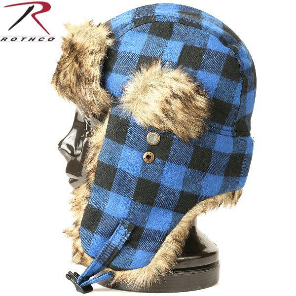 ROTHCO（ロスコ） 9872 ファーフライヤーズハット BLUE PLAID メンズ