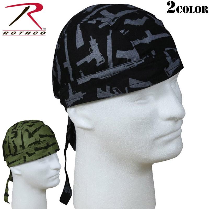 ROTHCO ロスコ 5197 Gun Pattern Headwrap ブランド【T】｜waiper