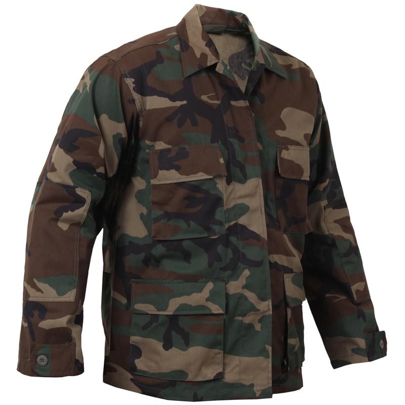 ROTHCO（ロスコ） CAMO BDU シャツジャケット 7940 Woodland Camo